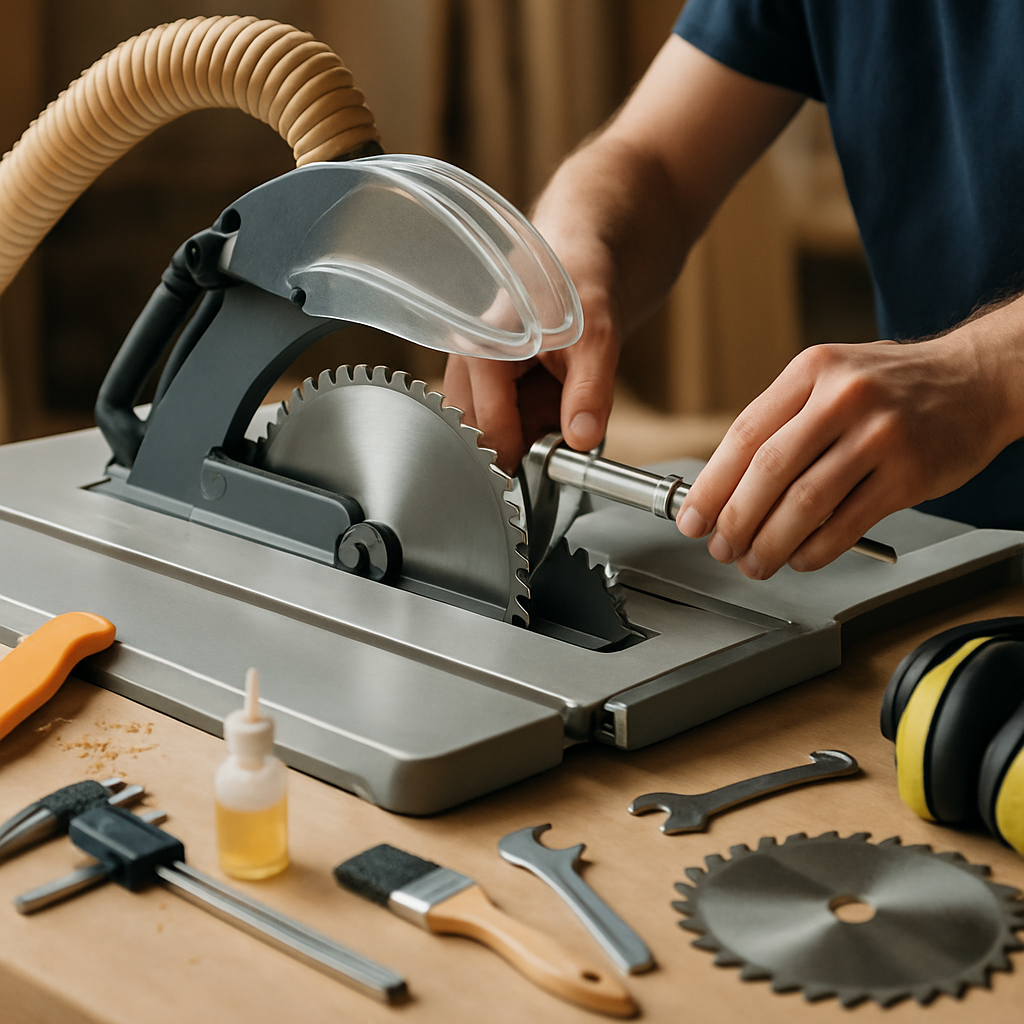 Genesis Equip: Kreissäge Sicherheit und Wartung für Profis