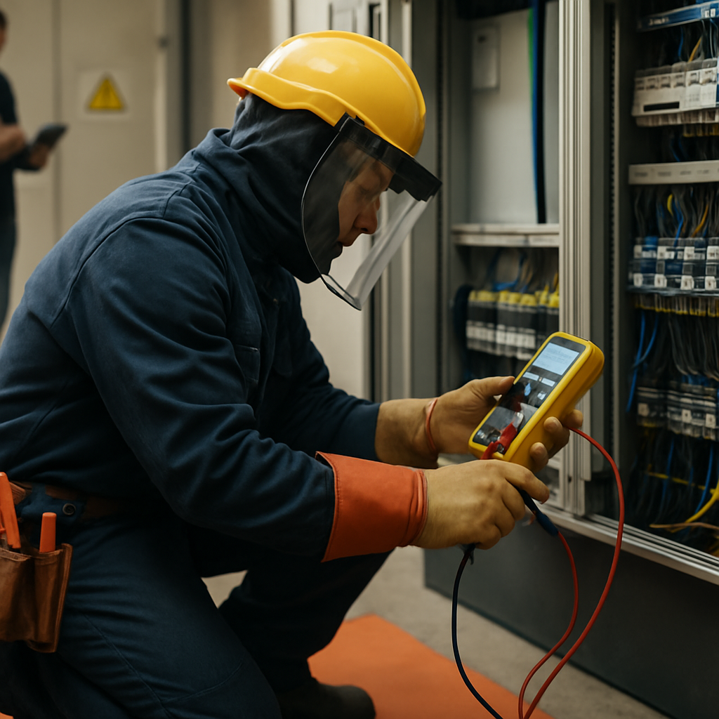 Elektrische Sicherheit bei der Arbeit mit Genesis Equip