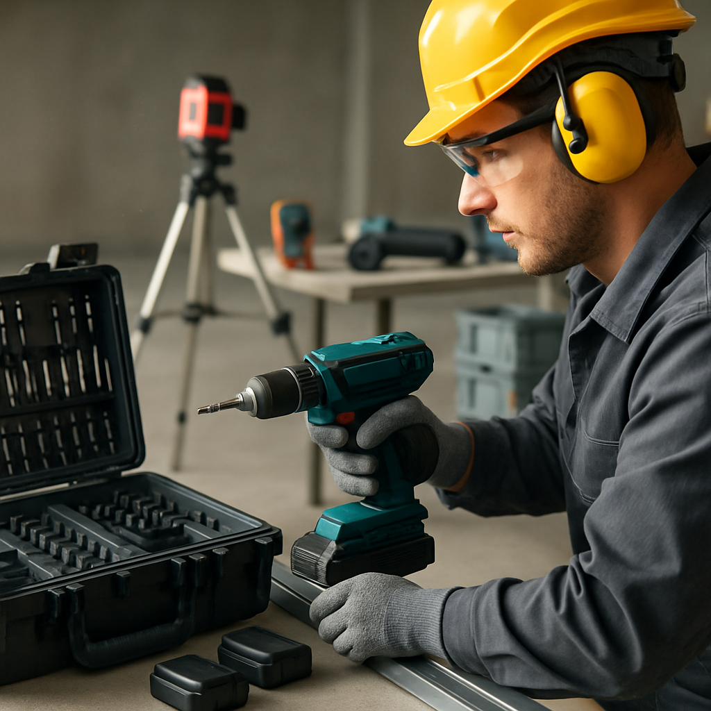 Montage- und Installationspraxis mit Werkzeugen von Genesis Equip